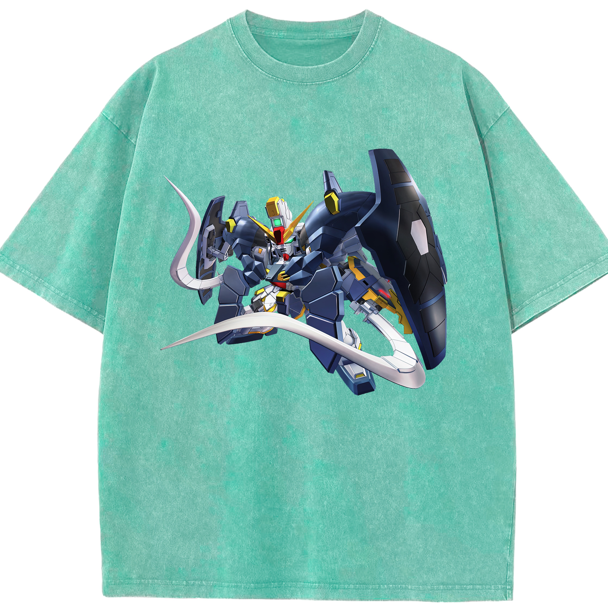 （画像用） 機動戦士ガンダム Mobile Suit Gundam 綿100% ヴィンテージ風 半袖Tシャツ（フロントプリント）